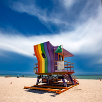 Pride Beach - 12th St - South Beach, Miami Beach, FL