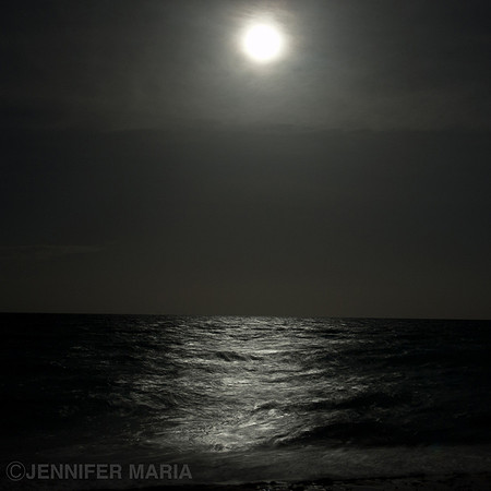 Full Moon over Miami Beach