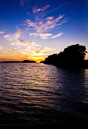 Sunset in the Everglades