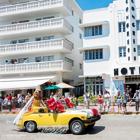 Queen on an Antique, Miami Beach Pride, 2017