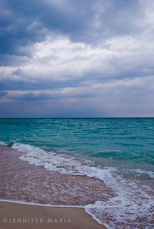 Rain Clouds over Miami Beach